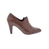 BELLINI GISELE WOMEN SLIP-ON BOOTIE IN BROWN SNAKE - TLW Shoes