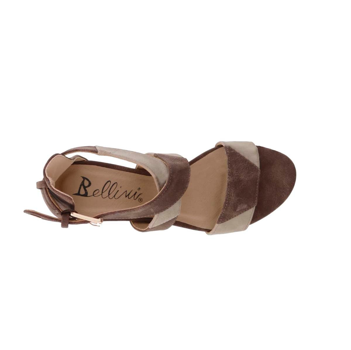 BELLINI PATCH WOMEN IN BROWN COMBO - TLW Shoes