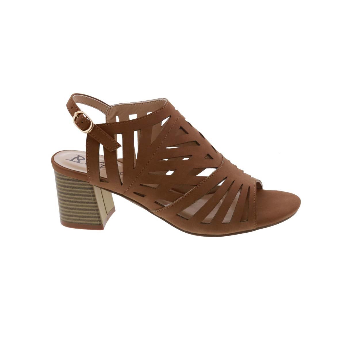 BELLINI SHADOW WOMEN SLINGBACK SANDALS IN TAN BUCK - TLW Shoes