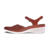 REVERE CALABRIA WOMEN SANDALS IN COGNAC - TLW Shoes