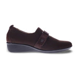 REVERE GENOA STRETCH WOMEN CASUAL SHOES IN ESPRESSO - TLW Shoes