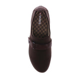 REVERE GENOA STRETCH WOMEN CASUAL SHOES IN ESPRESSO - TLW Shoes