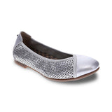 REVERE NAIROBI WOMEN SLIP-ON CASUAL SHOES IN MUSTARD LAZER IN PEARL - TLW Shoes
