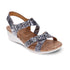 REVERE CASABLANCA WOMEN SANDALS IN SILVER SAFARI - TLW Shoes