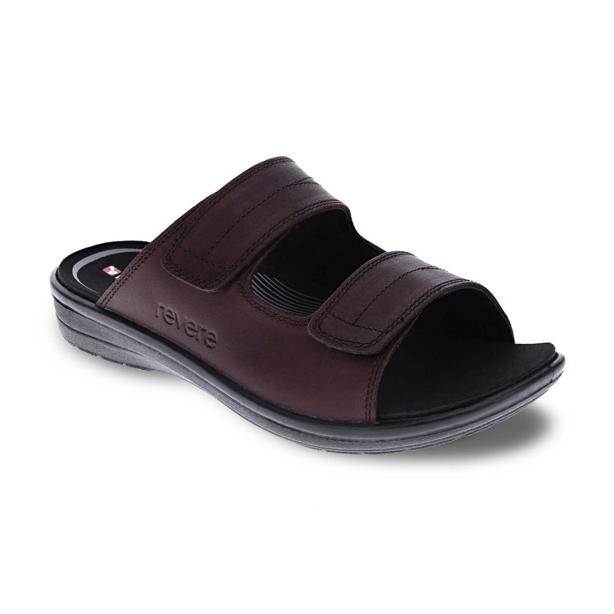 REVERE DURBAN MEN SANDALS IN WHISKEY - TLW Shoes