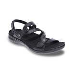 REVERE EMERALD WOMEN SANDALS IN BLACK - TLW Shoes