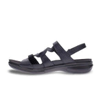 REVERE EMERALD WOMEN SANDALS IN BLACK - TLW Shoes