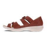 REVERE GENEVA WOMEN SANDALS IN COGNAC - TLW Shoes