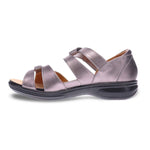 REVERE GENEVA WOMEN SANDALS IN GUNMETAL - TLW Shoes