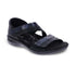 REVERE MAURITIUS WOMEN SANDALS IN BLACK/SLATE INTEREST - TLW Shoes