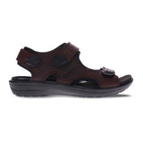 REVERE MONTANA 2 MEN SANDALS IN WHISKEY - TLW Shoes