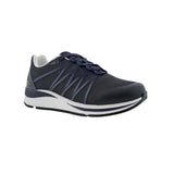 DREW PLAYER MEN ATHLETIC SHOE IN NAVY MESH COMBO - TLW Shoes
