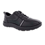 DREW HOGAN MEN CASUAL SHOE IN BLACK LEATHER - TLW Shoes