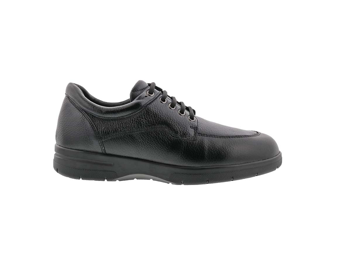 DREW WALKER II MENS CASUAL SHOE IN BLACK CALF - TLW Shoes