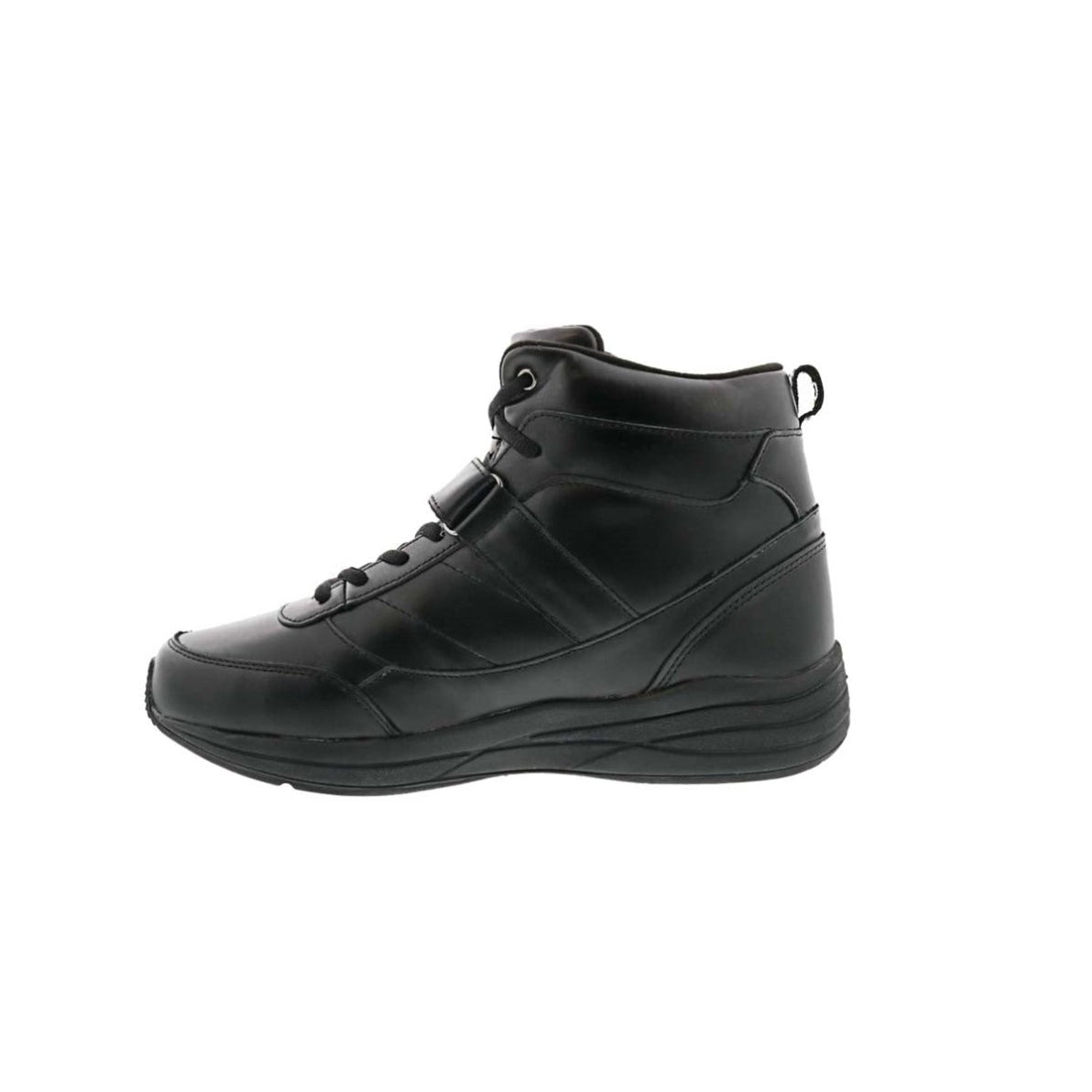 DREW PULSE MEN ATHLETIC SHOE IN BLACK CALF - TLW Shoes