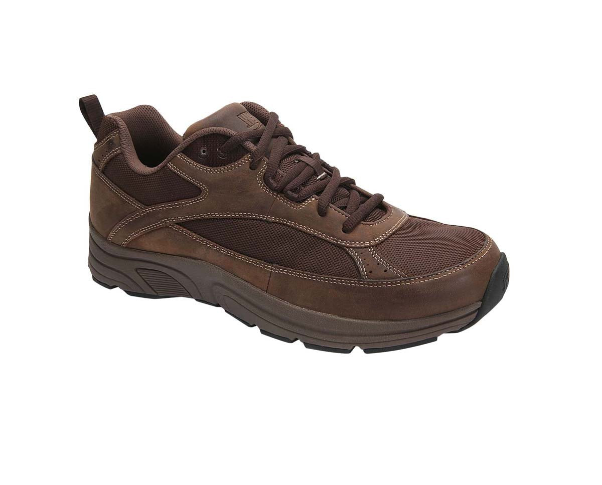 DREW AARON MEN ATHLETIC SHOE IN DARK BROWN - TLW Shoes