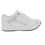 DREW FORCE MEN ATHLETIC SHOE IN WHITE CALF - TLW Shoes