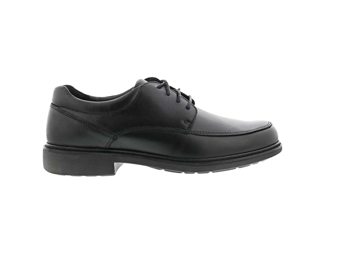 DREW PARK MEN'S DRESS SHOE IN BLACK LEATHER - TLW Shoes