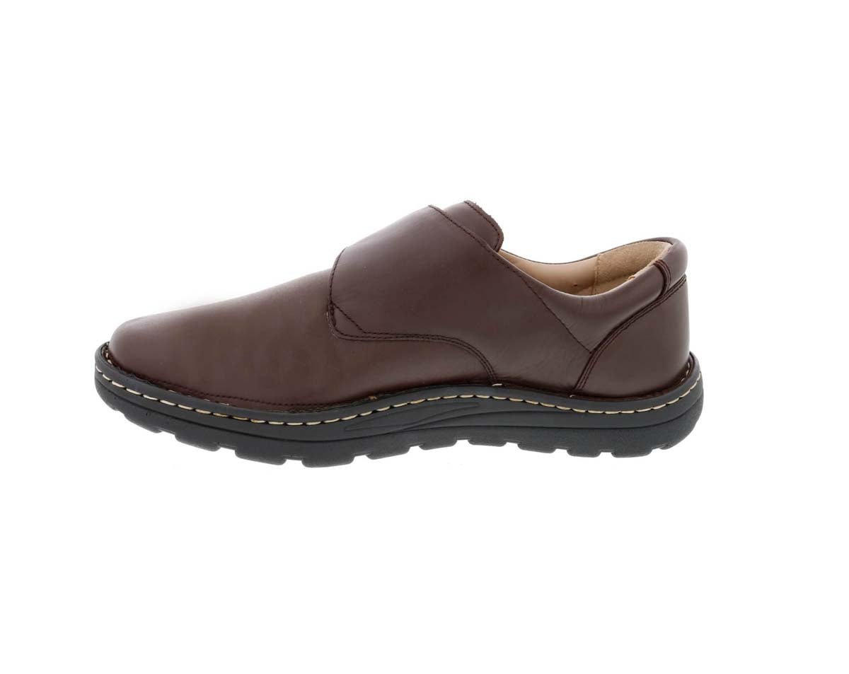 DREW WATSON MENS CASUAL SHOE IN BROWN STRETCH LEATHER - TLW Shoes