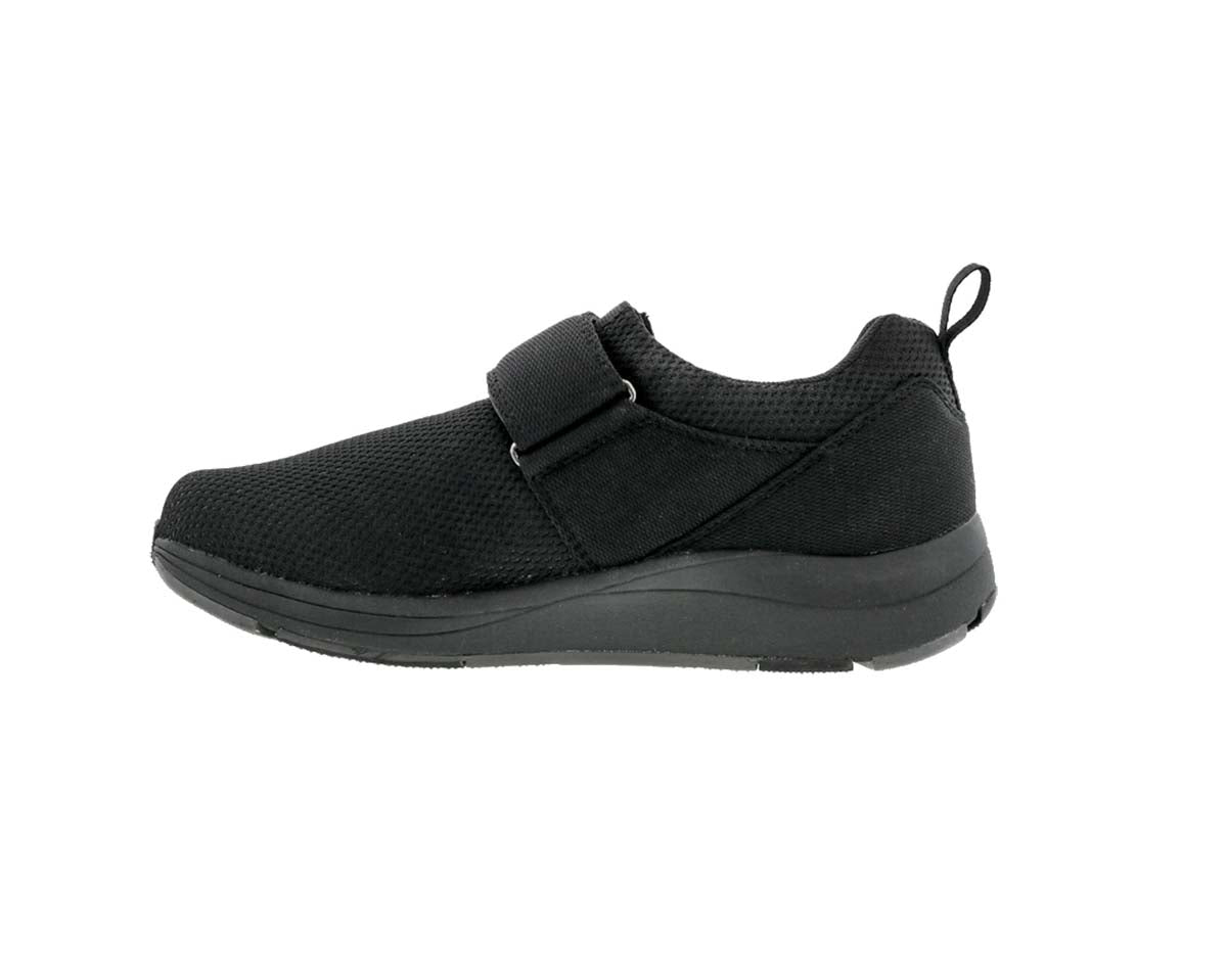 DREW OFFICIAL MEN ATHLETIC SHOE IN BLACK MESH - TLW Shoes
