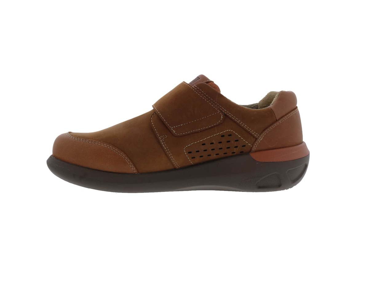 DREW MARSHALL MEN CASUAL SHOES IN CAMEL LEATHER - TLW Shoes