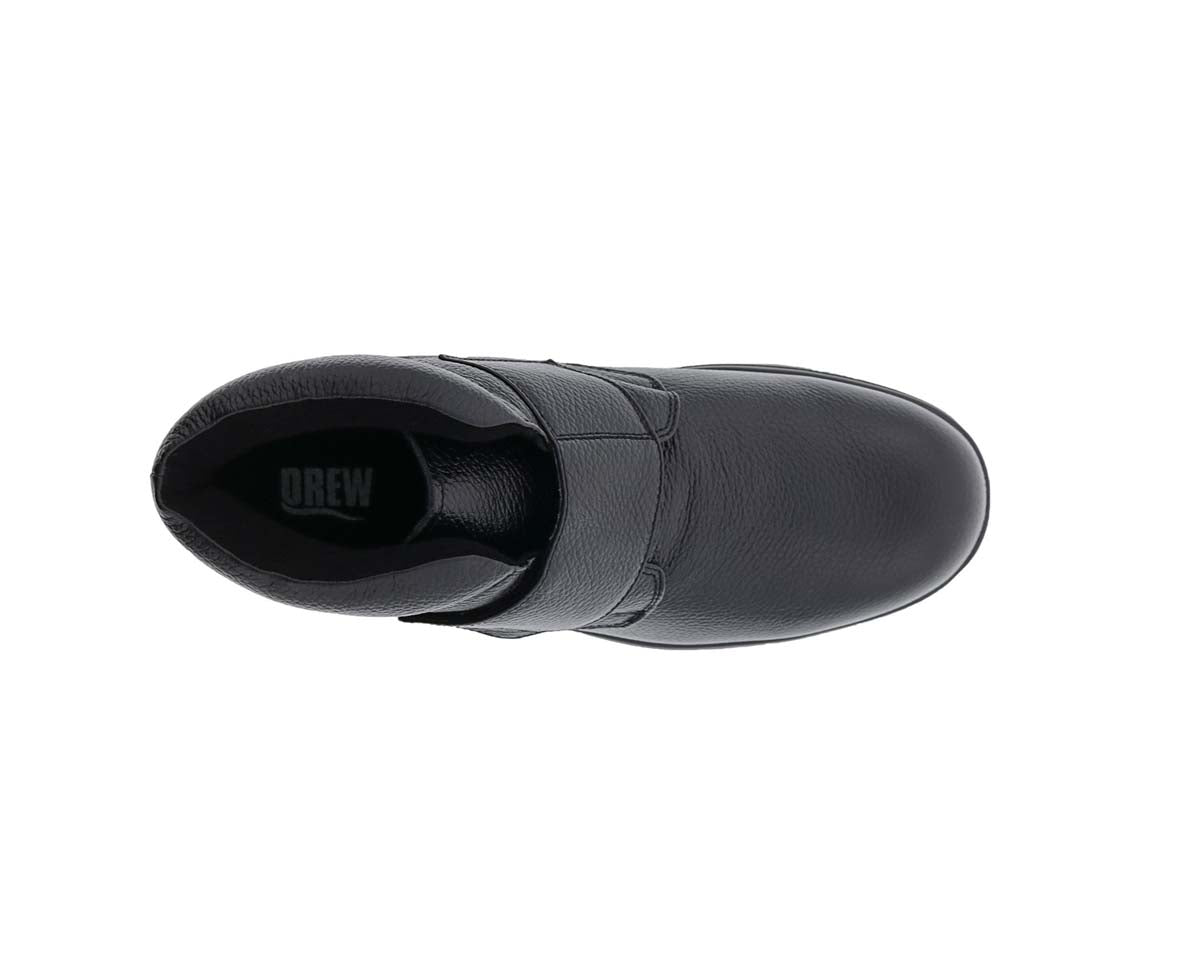 DREW BIG EASY MEN'S BOOT IN BLACK CALF - TLW Shoes