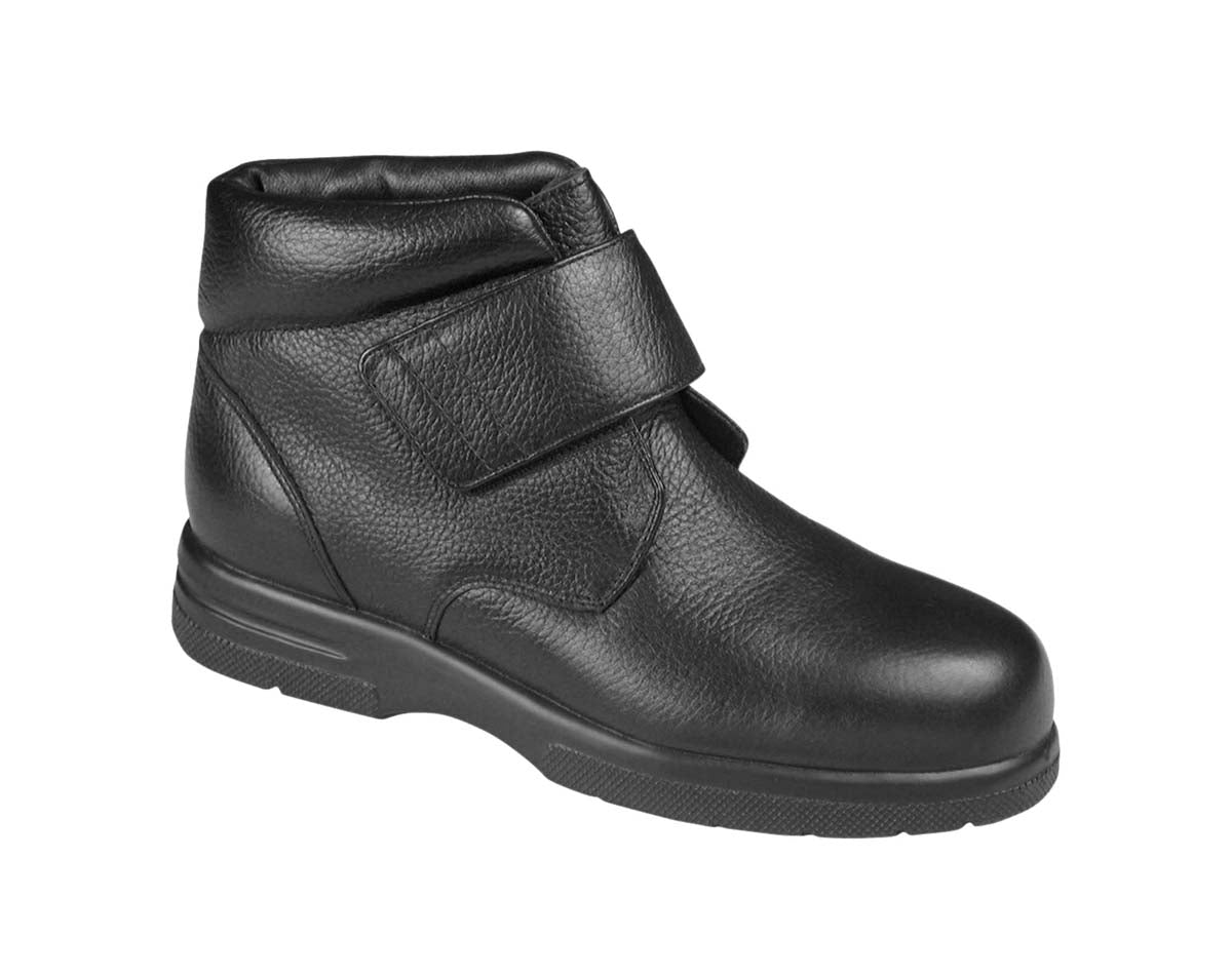 DREW BIG EASY MEN'S BOOT IN BLACK CALF - TLW Shoes