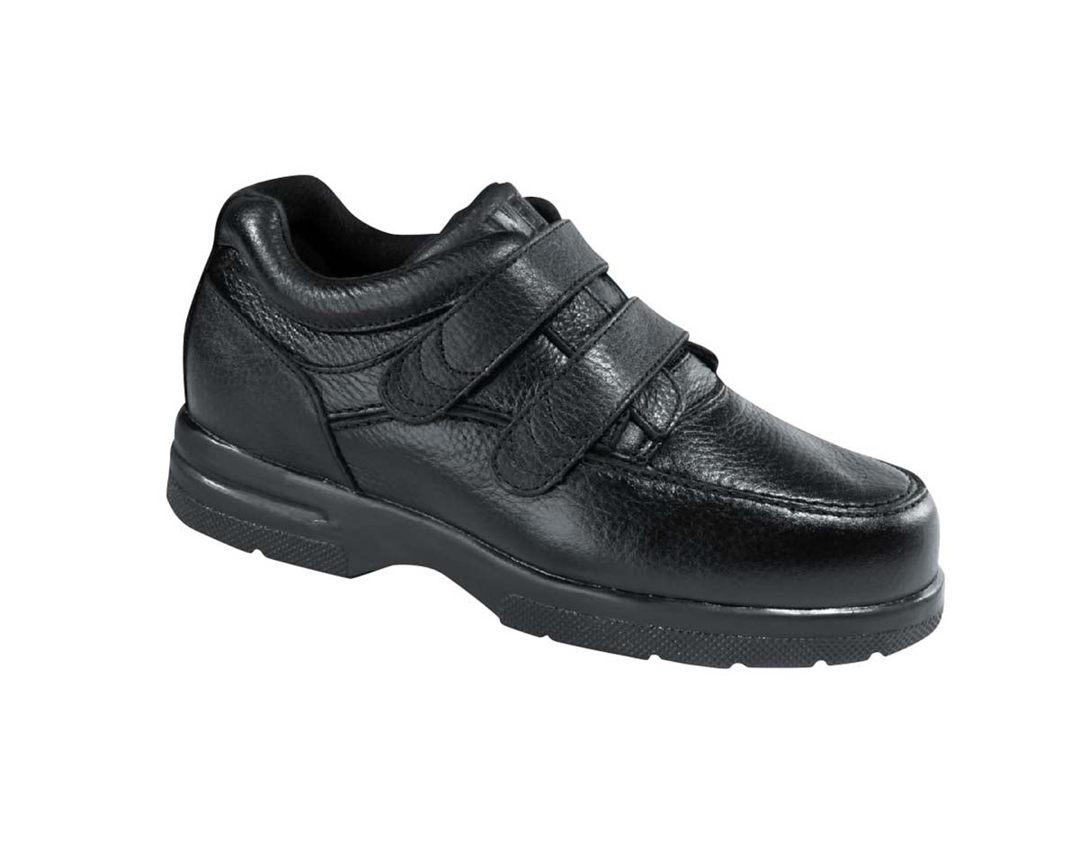 DREW TRAVELER V MENS CASUAL SHOE IN BLACK CALF - TLW Shoes