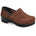 SANITA PROFESSIONAL TEXTURED OIL MEN CLOG IN ANTIQUE BROWN - TLW Shoes