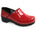 SANITA PROFESSIONAL PATENT WOMEN CLOG IN RED - TLW Shoes