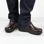 SANITA PROFESSIONAL CABRIO MEN CLOG IN BROWN - TLW Shoes
