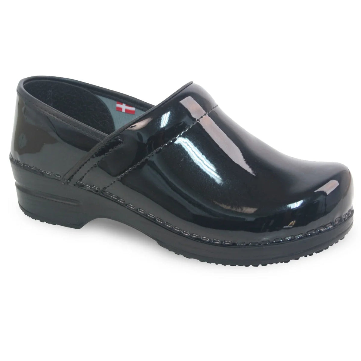 SANITA SABEL WOMEN CLOG IN BLACK - TLW Shoes