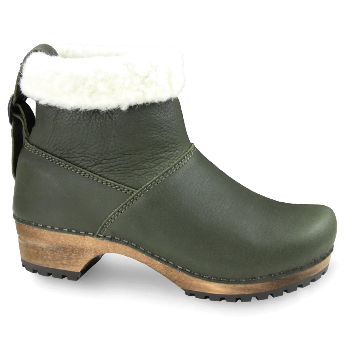 SANITA SILKAN WOMEN BOOT IN OLIVE - TLW Shoes