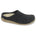 SANITA LODGE SLIDE SLIPPER UNISEX IN CHARCOAL - TLW Shoes