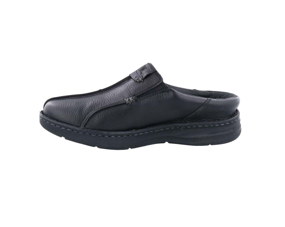 DREW JACKSON MEN CLOG SHOE IN BLACK - TLW Shoes