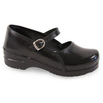 SANITA CLARE WOMEN MARY JANE CLOG IN BLACK - TLW Shoes