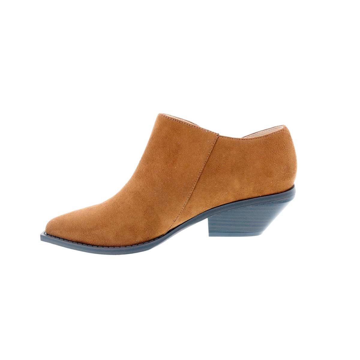 PENNY LOVES KENNY SYNC WOMEN BOOTIE IN LT. BROWN MICROSUEDE - TLW Shoes