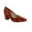 PENNY LOVES KENNY VENUS WOMEN PUMP SLIP-ON SHOES IN ORANGE FAUX SNAKE - TLW Shoes