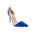 PENNY LOVES KENNY OPIE WOMEN PUMPS SHOE IN BLUE MICRO/LUCITE - TLW Shoes