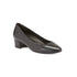 ROS HOMMERSON HEIDI II WOMEN DRESS PUMP IN BLACK LEATHER - TLW Shoes