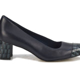 ROS HOMMERSON MIRA WOMEN'S PUMP SHOE IN NAVY - TLW Shoes