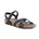 ROS HOMMERSON POOL WOMEN'S ADJUSTABLE STRAPS SANDAL IN BLACK - TLW Shoes