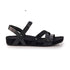 ROS HOMMERSON POOL WOMEN'S ADJUSTABLE STRAPS SANDAL IN BLACK MULTI - TLW Shoes