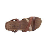 ROS HOMMERSON POOL WOMEN'S ADJUSTABLE STRAPS SANDAL IN BROWN - TLW Shoes