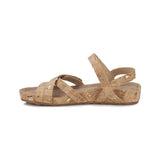 ROS HOMMERSON POOL WOMEN'S ADJUSTABLE STRAPS SANDAL IN GOLD - TLW Shoes