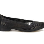 ROS HOMMERSON ROXI WOMEN'S FLAT SLIP-ON SHOES IN BLACK - TLW Shoes