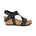 ROS HOMMERSON TRACI WOMEN'S HOOK AND LOOP STRAPS SANDAL IN BLACK - TLW Shoes