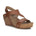 ROS HOMMERSON TRACI WOMEN'S HOOK AND LOOP STRAPS SANDAL IN LUGGAGE TAN - TLW Shoes