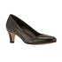 ROS HOMMERSON JOY II WOMEN DRESS PUMP SHOES IN BLACK LEATHER - TLW Shoes