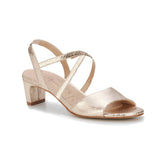 ROS HOMMERSON LIZA WOMEN'S STRAPS SANDAL IN GOLD - TLW Shoes